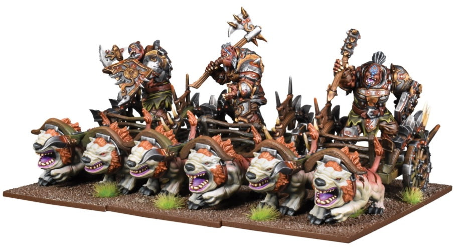 Kings of War Ogre Chariots