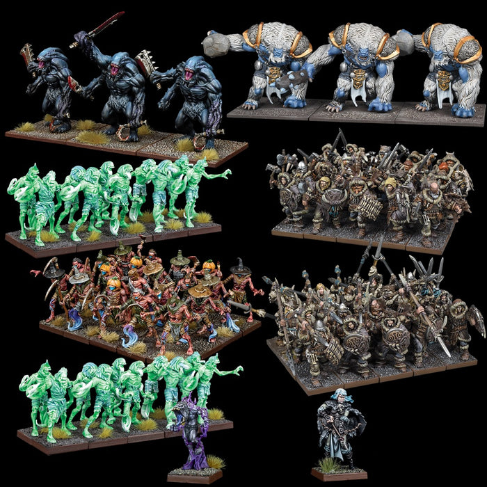 Kings of War Shadows in the North 2 Player Starter Set - Updated with New Gamers Edition Book