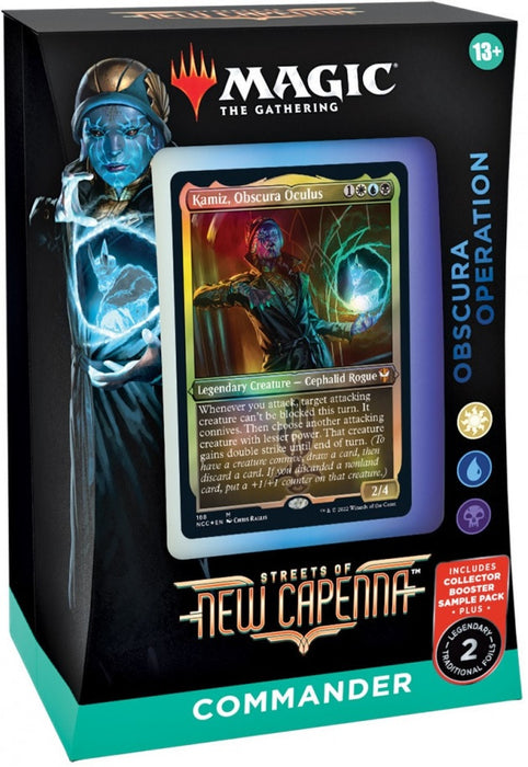 Magic the Gathering Streets of New Capenna Commander Deck Obscura Operation