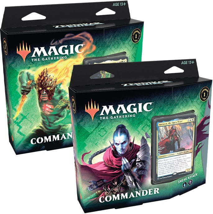 Magic the Gathering Zendikar Rising Commander Decks Set of 2