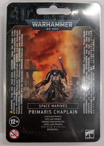 Warhammer 40K Space Marines: Primaris Chaplain 48-62