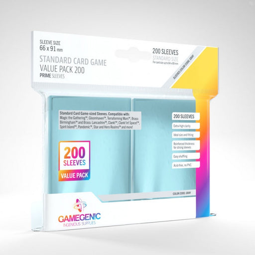 Gamegenic Prime Standard Card Game Value Pack 200