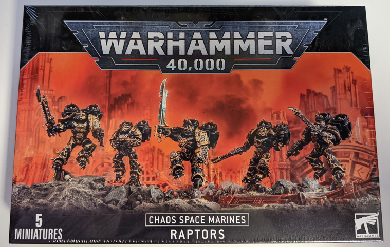 Warhammer 40K Chaos Marines: Chaos Space Marines Raptors/Warp Talons 43-13