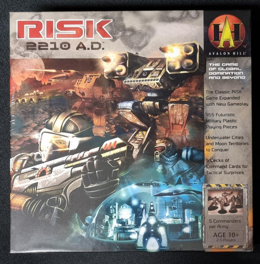 Risk 2210 A.D. - damaged box