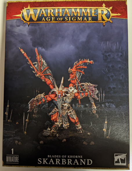 Warhammer 40K Chaos Daemons of Khorne Skarbrand 97-28