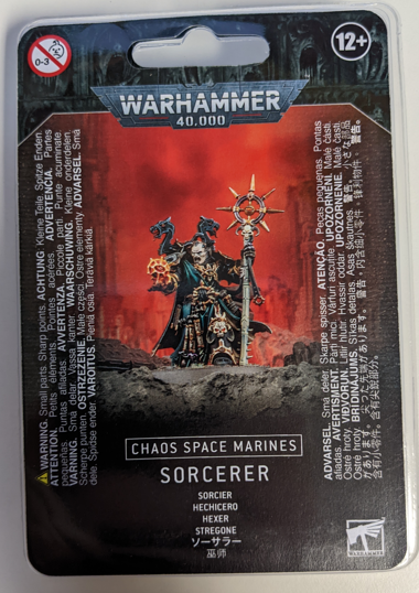 Warhammer 40K Chaos Marines: Sorcerer 43-69