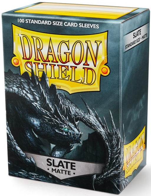 Dragon Shield 100 Count Standard Matte Sleeve: Slate