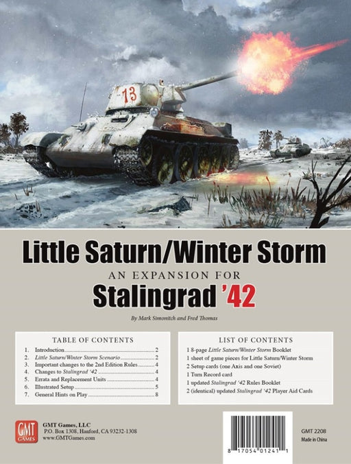 Stalingrad 42 Expansion Little Saturn and Winter Storm Operations