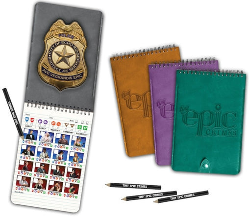 Tiny Epic Crimes 4 Pack Detective Notebooks