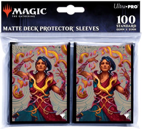 Ultra Pro The Lost Caverns of Ixalan Saheeli, the Sun’s Brilliance Standard Deck Protector Sleeves (100ct) for Magic: The Gathering