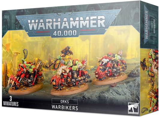 Warhammer 40K Orks: Ork Warbiker Mob 50-07