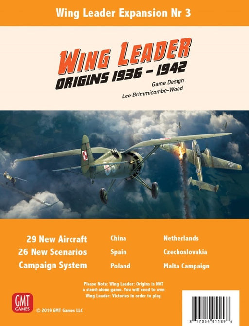 Wing Leader: Origins 1936-42 (expansion)