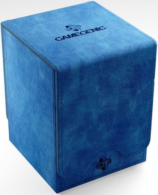 Gamegenic Squire Holds 100 Sleeves Convertible Deck Box Blue