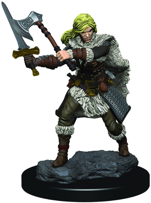 D&D Premium Painted Figures Human Female Barbarian