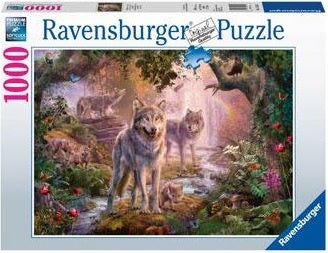 Summer Wolves Puzzle 1000 piece Jigsaw Puzzle