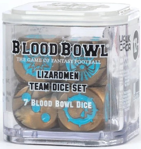 Blood Bowl Lizardmen Team Dice Set