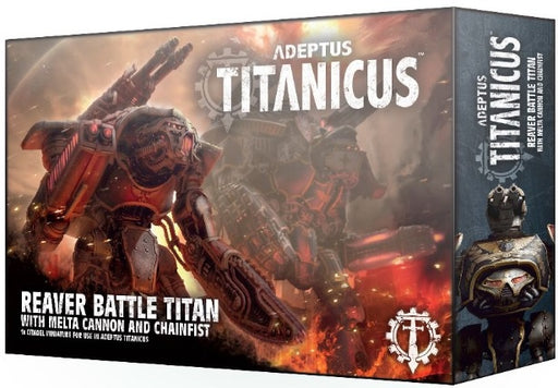 Adeptus Titanicus Reaver Battle Titan with Melta Cannon and Chainfist 400-23