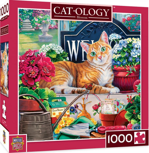 Masterpieces Puzzle Cat-ology Blossom Puzzle 1,000 pieces Jigsaw Puzzl