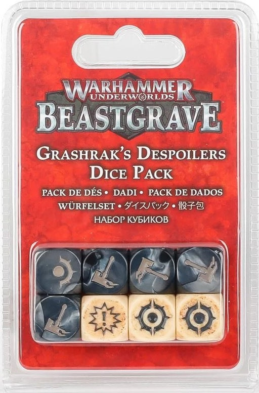 Warhammer Underworlds: Beastgrave – Grashrak's Despoilers Dice Pack ON SALE