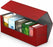 Ultimate Guard Arkhive Flip Case 400+ Standard Size XenoSkin Red Deck Box