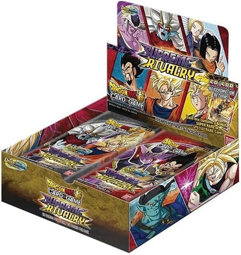 Dragon Ball Super Card Game Series 13 UW4 Supreme Rivalry Booster Display