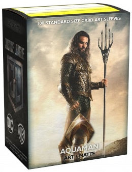 Sleeves - Dragon Shield - Box 100 - MATTE Art - Justice League Aquaman