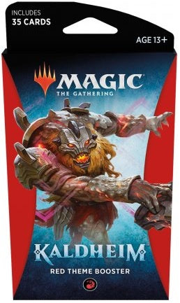 Magic the Gathering Kaldheim Kaldheim Theme Booster Red