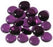 Glass Stones Crystal Purple in a Tube (25 Approx) CHX01127