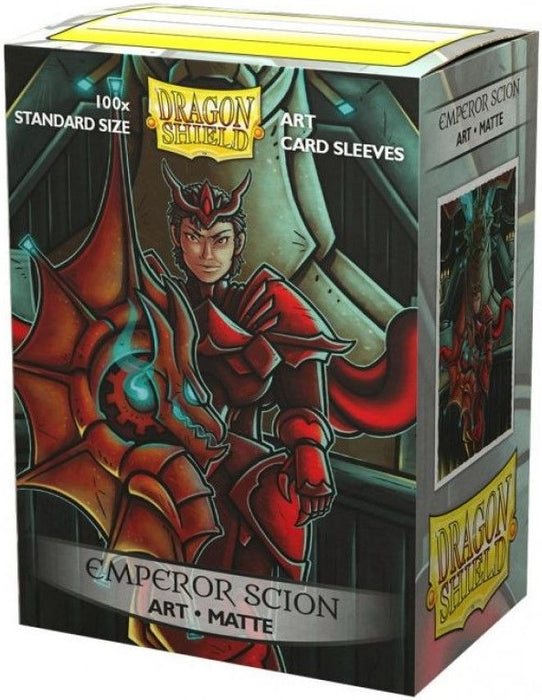 Dragon Shield Sleeves Box 100 MATTE Art Emperor Scion