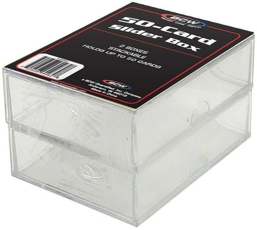 BCW 2 Piece Slider Box 50 Count