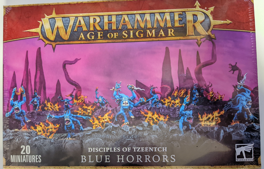 Warhammer 40K Chaos Daemons: Blue Horrors & Brimstone Horrors 97-30