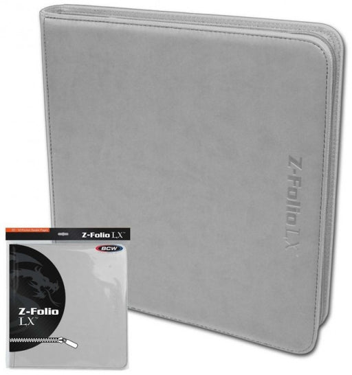 BCW Z Folio LX Album 12 Pocket White