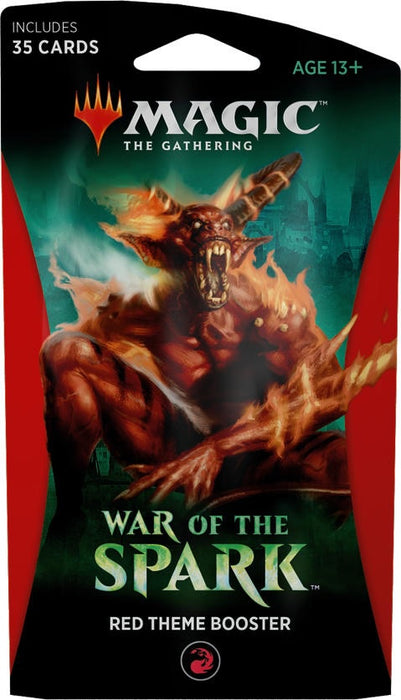 Magic the Gathering: War of the Spark Theme Booster - Red