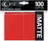 Ultra Pro Eclipse Matte Standard Sleeves Apple Red Standard (100)