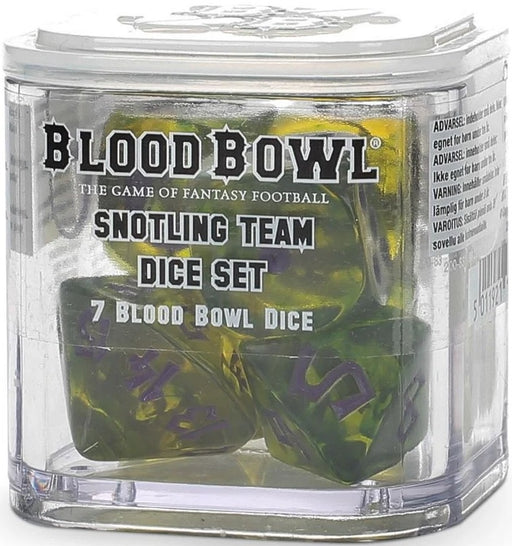 Blood Bowl Snotling Team Dice Pack