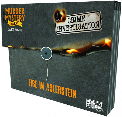Murder Mystery Case Files Unsolved Crimes Fire in Adlerstein