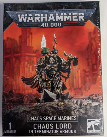 Warhammer 40K Chaos Marines: Chaos Space Marines Terminator Lord / Chaos Sorcerer 43-12