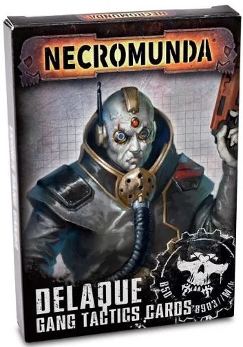 Necromunda Delaque Gang Tactics Cards