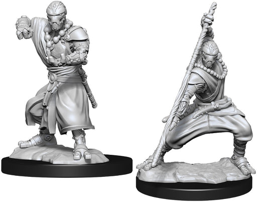 D&D Nolzurs Marvelous Unpainted Miniatures Warforged Monk ( 2 figures )