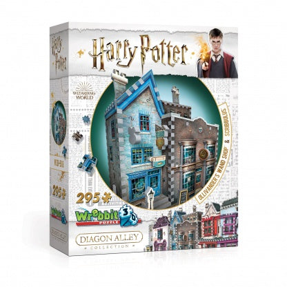 Harry Potter Diagon Alley Collection Ollivander’s Wand Shop and Scribbulus