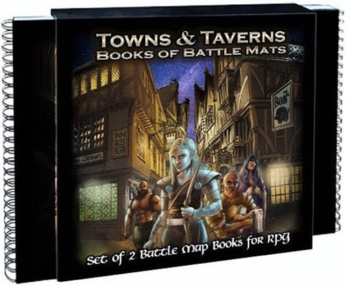 Book of Battle Mats Towns & Taverns