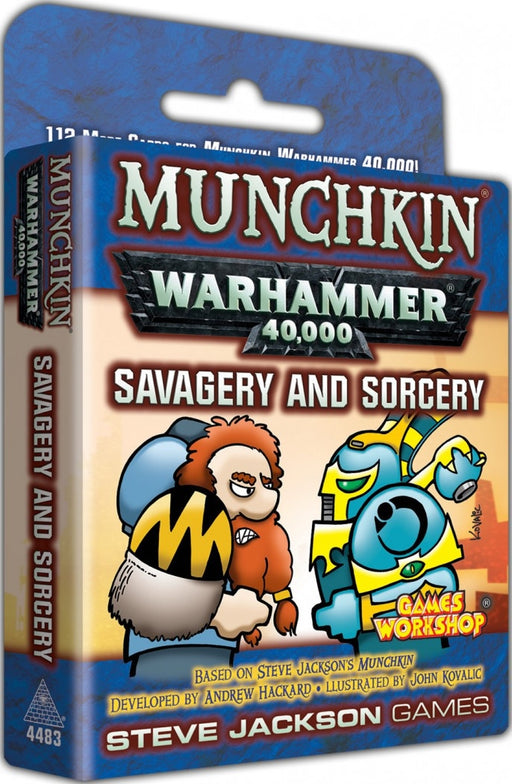 Munchkin Warhammer 40,000 Savagery and Sorcery