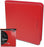 BCW Z Folio LX Album 12 Pocket Red