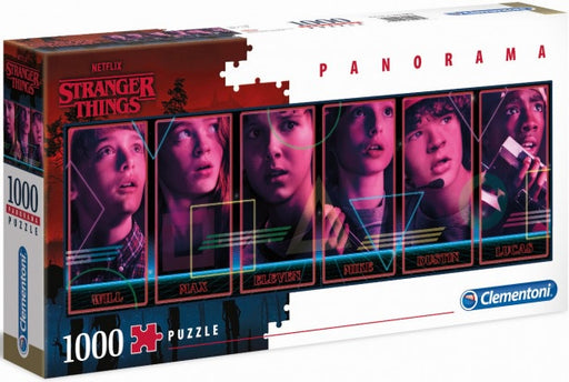 Clementoni Puzzle Netflix Stranger Things Panorama Puzzle 1,000 pieces Jigsaw Puzzl