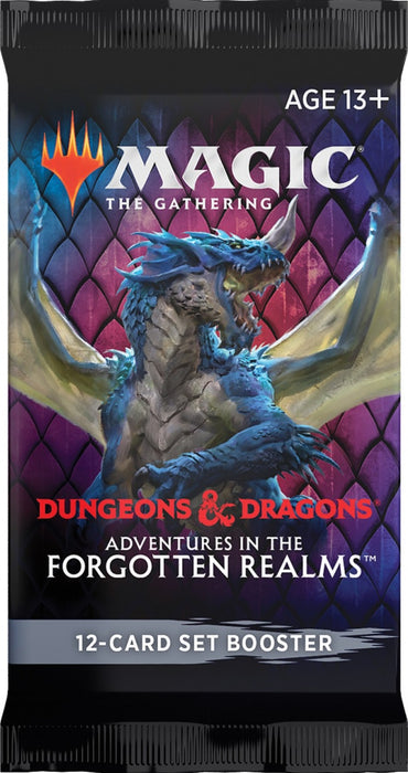 Magic the Gathering D&D Dungeons & Dragons Adventures in the Forgotten Realms Set Booster