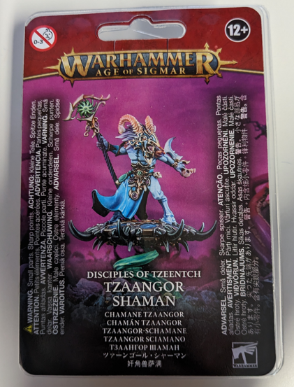 Warhammer 40K Chaos Daemons: Tzaangor Shaman 83-76