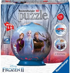 Frozen 2 3D Puzzleball 72 pieces Jigsaw Puzzle