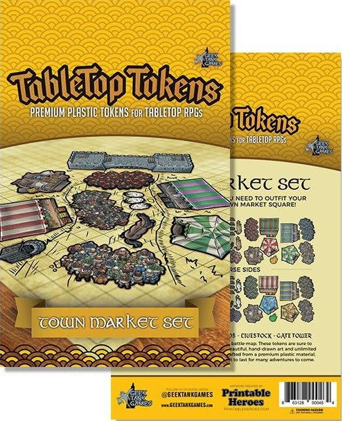 Tabletop Tokens - Town Market Set