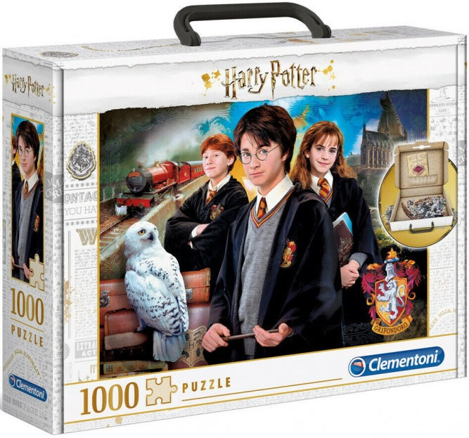 Clementoni Puzzle Harry Potter and the Chamber of Secrets Brief Case Puzzle 1000 pieces  Jigsaw Puzzl