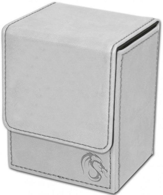 BCW Deck Case Box LX White (Holds 80 cards)